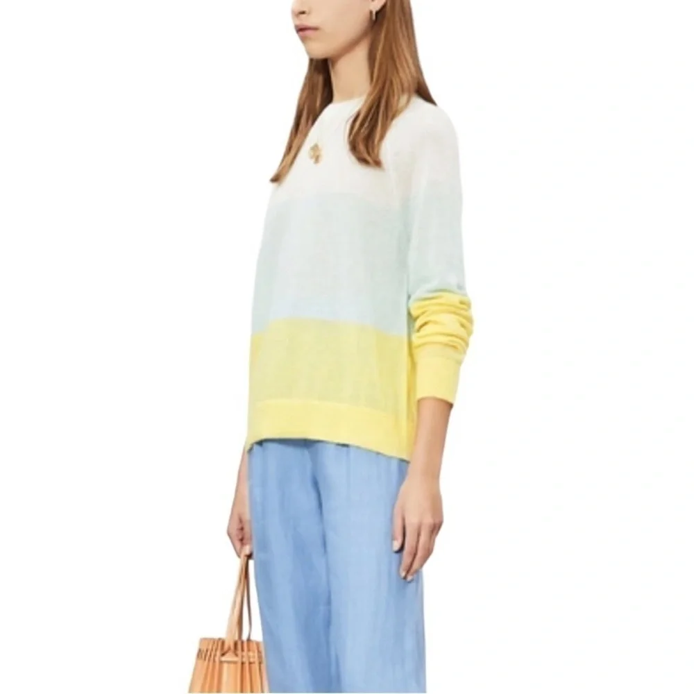 SAMSOE SAMSOE Morgana Alpaca‎ Wool Blend Sweater in Soothing Sea